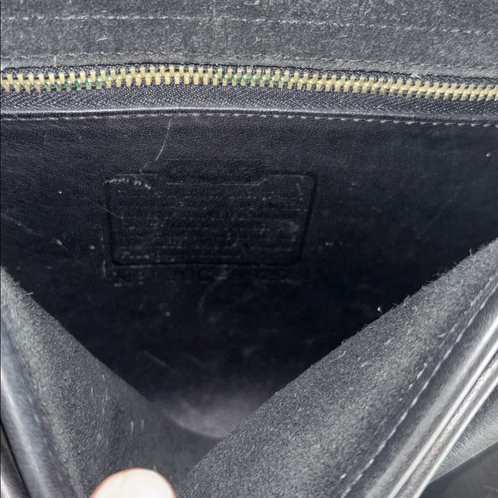 VTG Coach • genuine leather crossbody bag - Picture 2 of 10